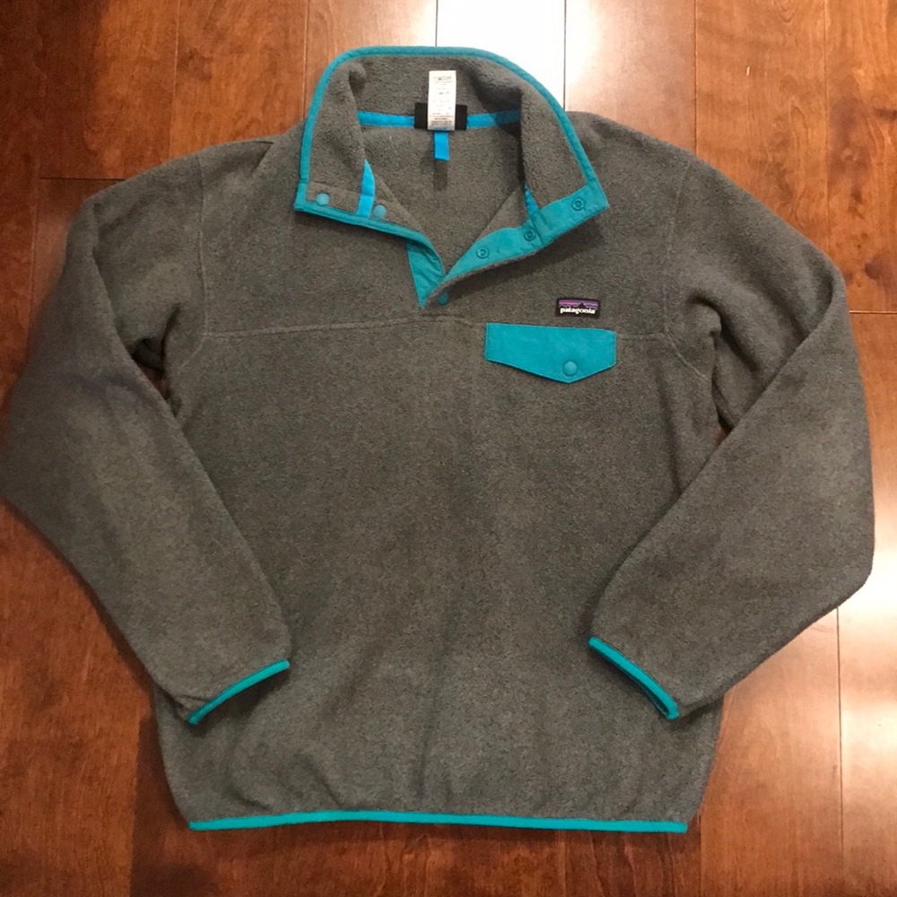 Grey Patagonia pullover